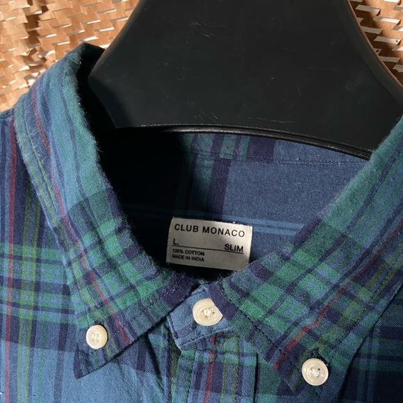 CLUB MONACO | Plaid shirt - Picture 2 of 3